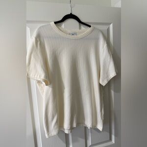 H&M Classic Cream Men's Shirt